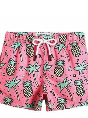 Maamgic Boys Swim Trunks Swim Shorts Boys Bathing Suit Swimsui Sz 3T